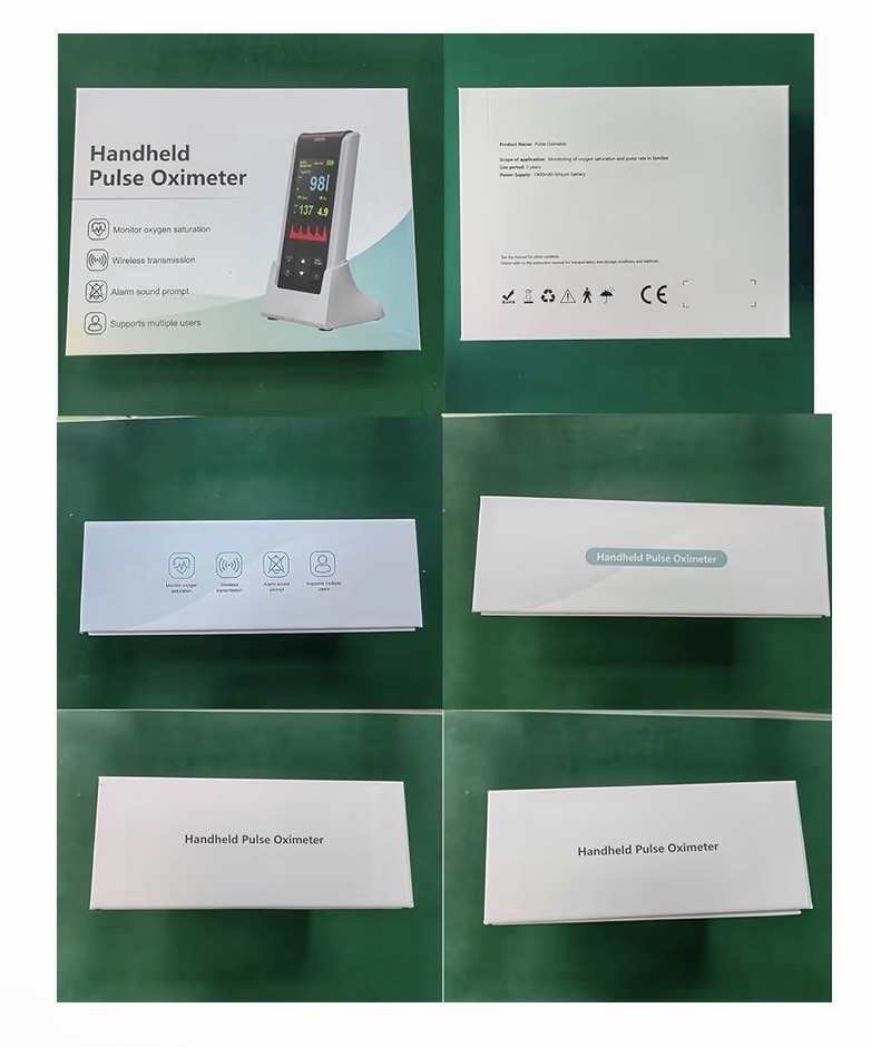 HOLFENRY JKS50F Handheld Pulse Oximeter SpO2/PR w/ Adult Finger Probe