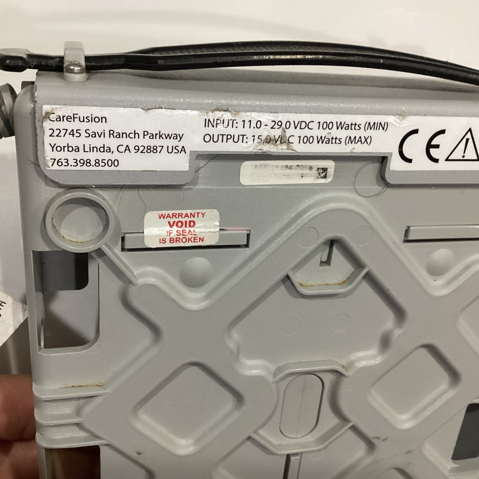 CareFusion Ref 21494-201 SprintPack Power Manager