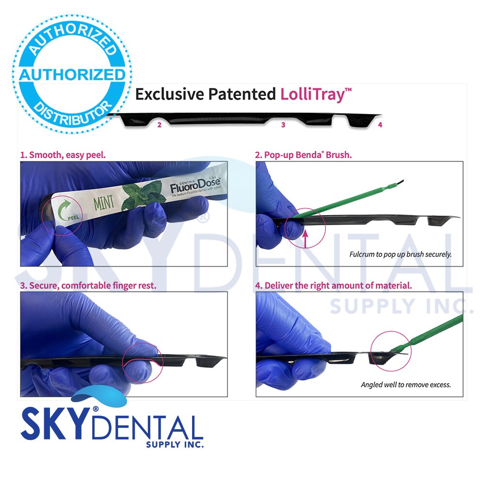 Centrix Fluorodose Cavity Varnish 0.3 mL 360087 3600221 700001