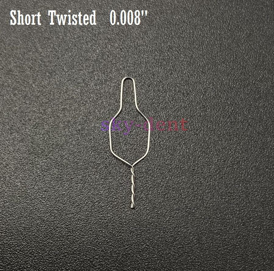 Dental Ortho Preformed/Kobayashi Stainless Steel Ligature Wire Long Short Twists