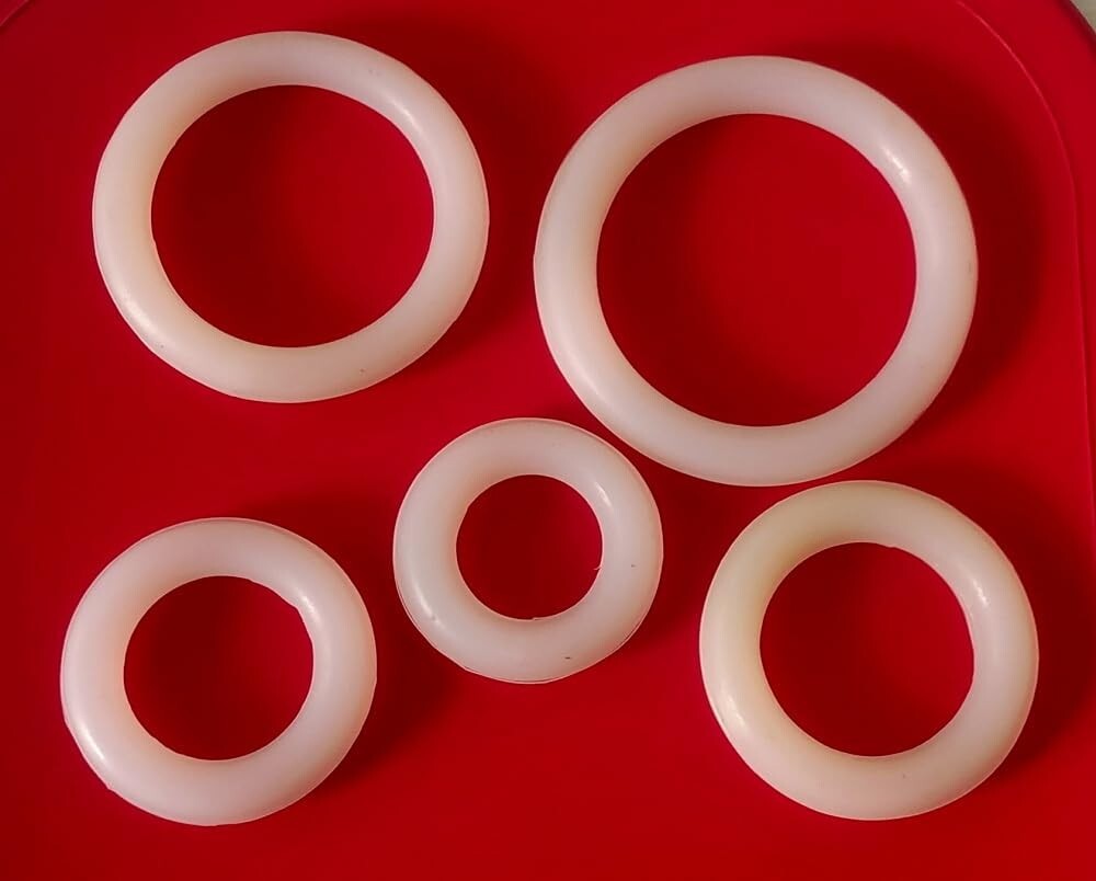 Silicone Ring pessary set of 6(2 Inch,2.25 Inch,2.5 Inch,2.75 Inch,3,Inch,3.25″)