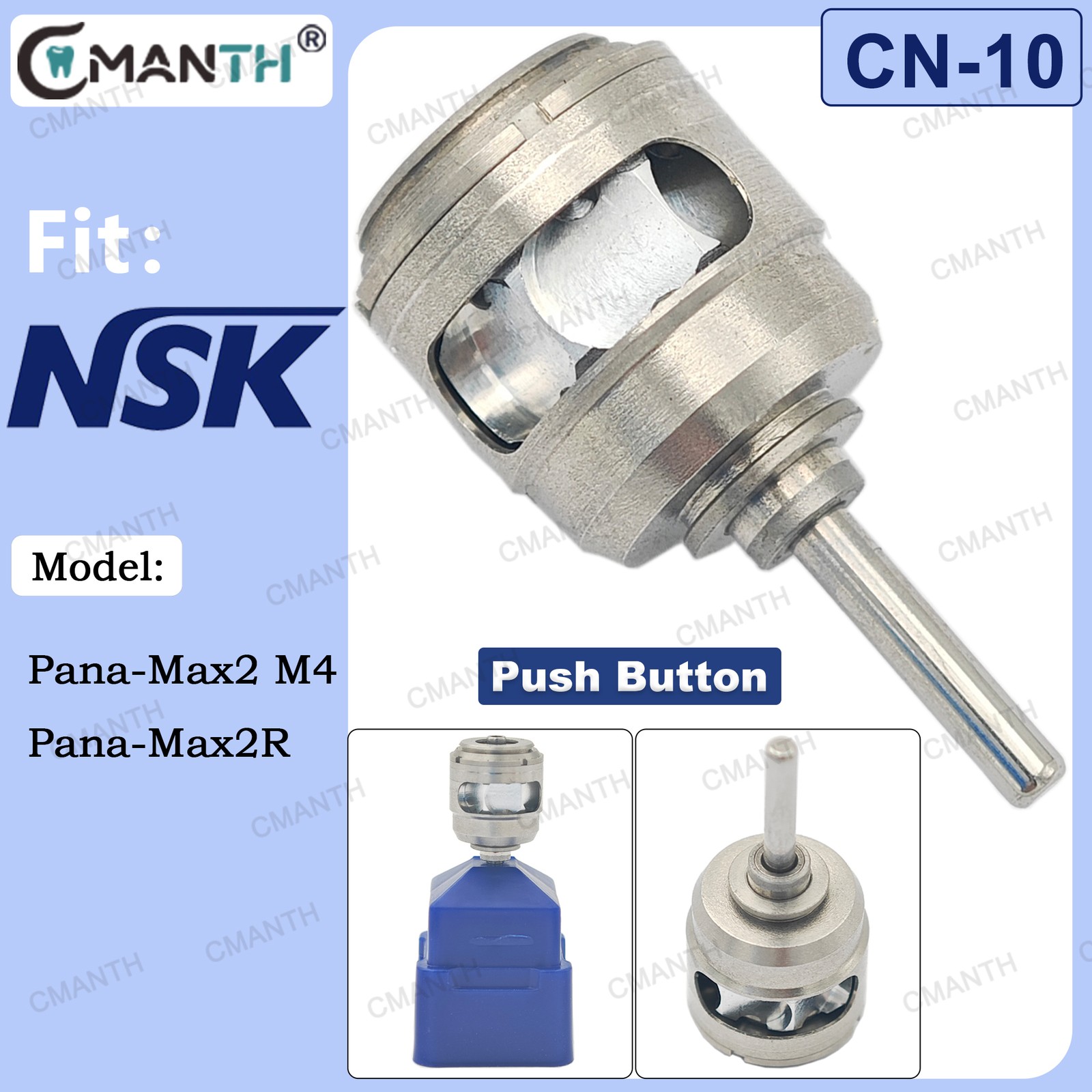US Dental Turbine Cartridge Replace Rotor fit NSK SU03/MU03 High Speed Handpiece