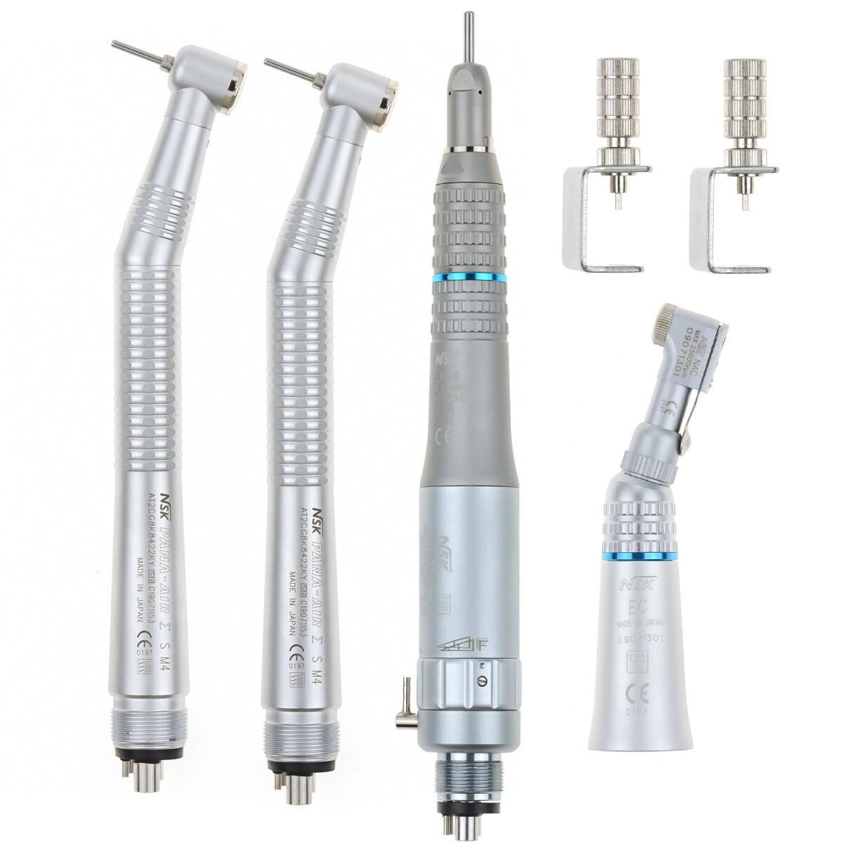 Dental High & Low Speed Handpiece Kit 4 Holes Standard Wrench Single Water Spary