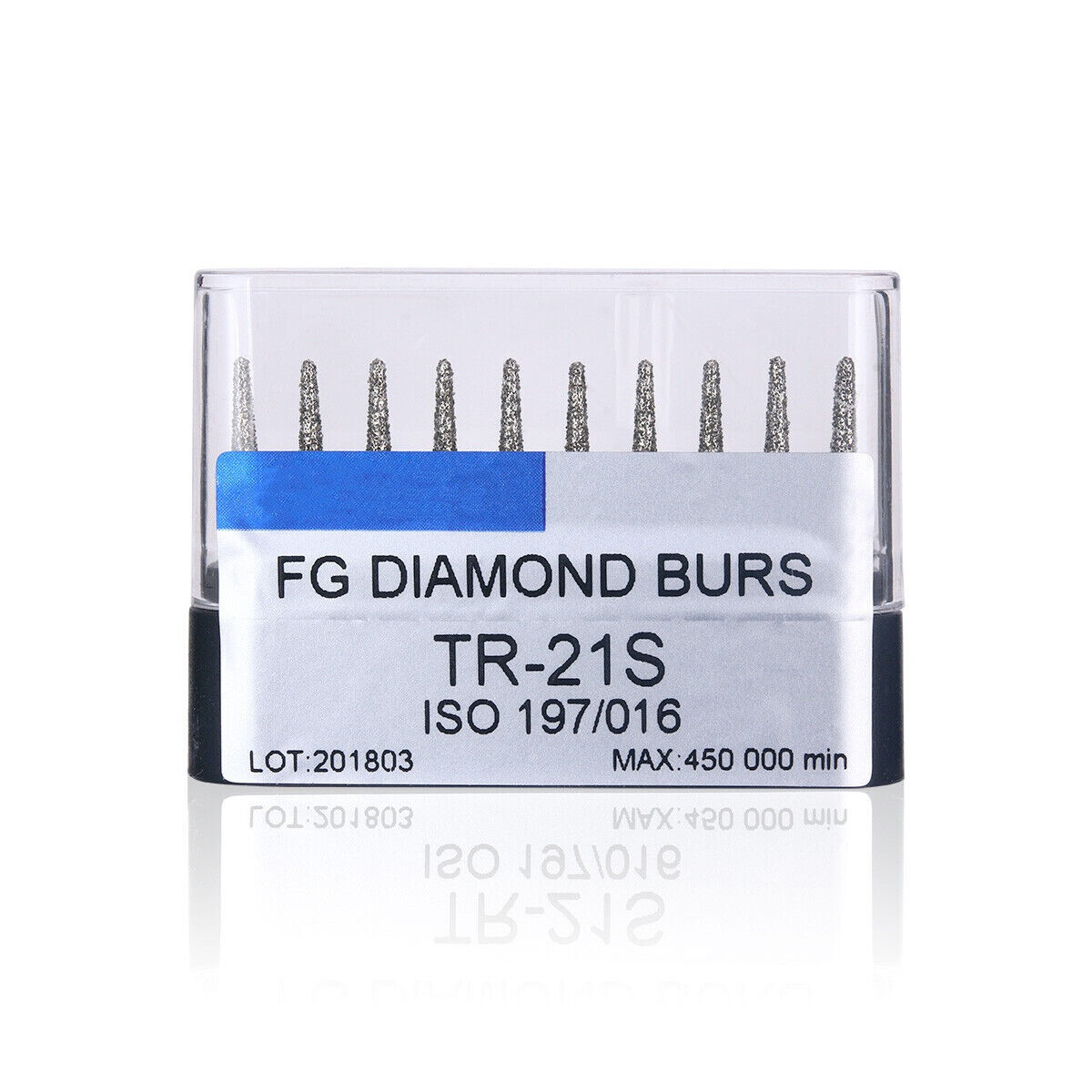 10Pcs/Box Dental Super Coarse Diamond Burs FG Drills for High Speed Handpiece