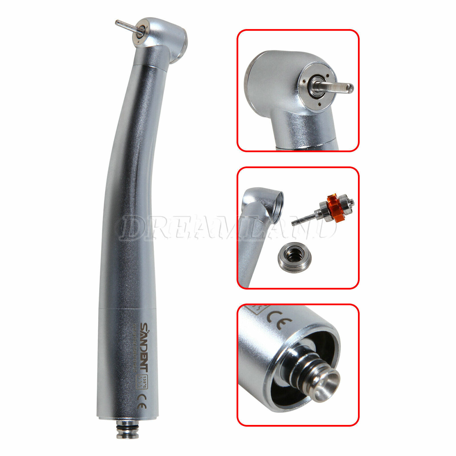 1-10 NSK Style Dental (LED Fiber E-generator) Handpiece Quick Coupling OEM