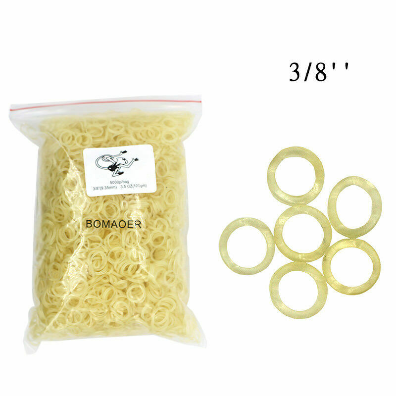 1 Pack 5000pcs Orthodontic Elastic Bands, 3/8″ Force 3.5 Rubber Rings Monkey