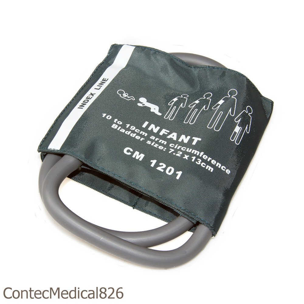 CONTEC08A+3 Cuffs+SPO2 NIBP Digital Arm Blood Pressure Monitor Sphygmomanometer