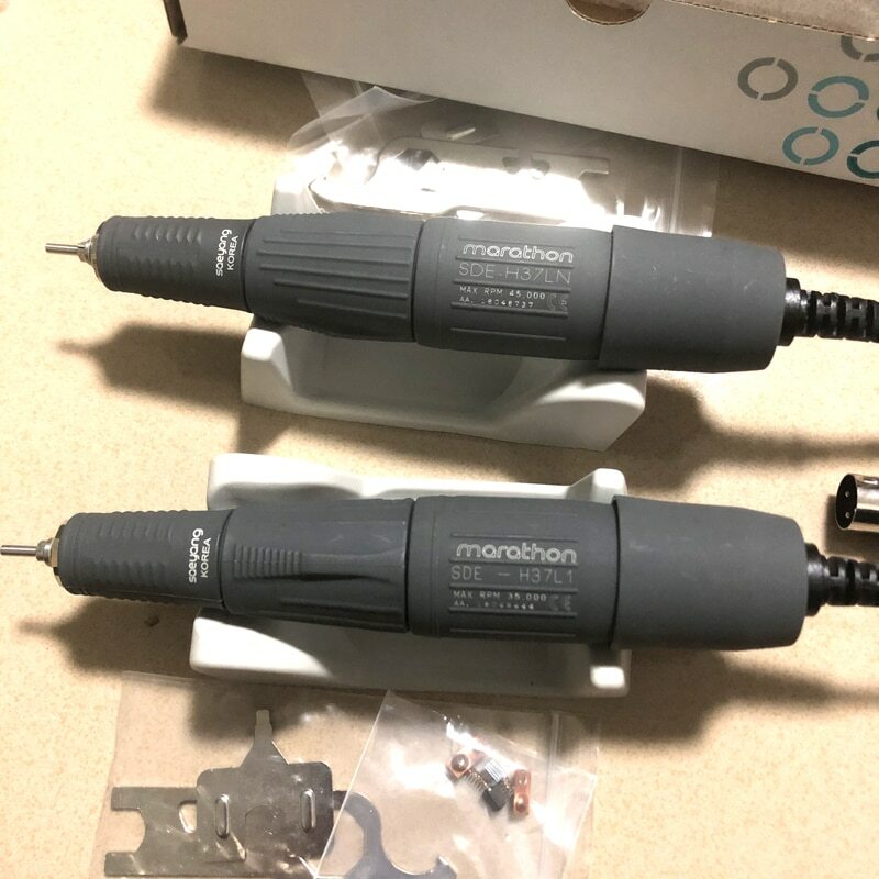 1PC Dental LAB MARATHON Micromotor Polishing Handpiece 2.35mm SDE-H37L1 35000RPM