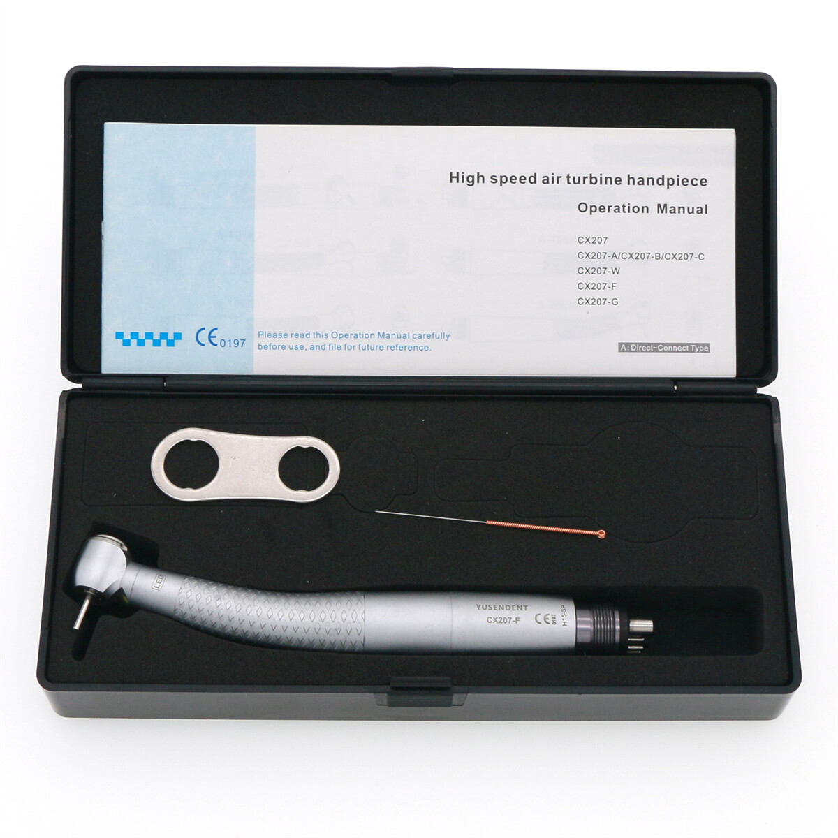 COXO Dental Handpiece High Speed Turbine E Generator Self Power CX207-F-SP B2/M4