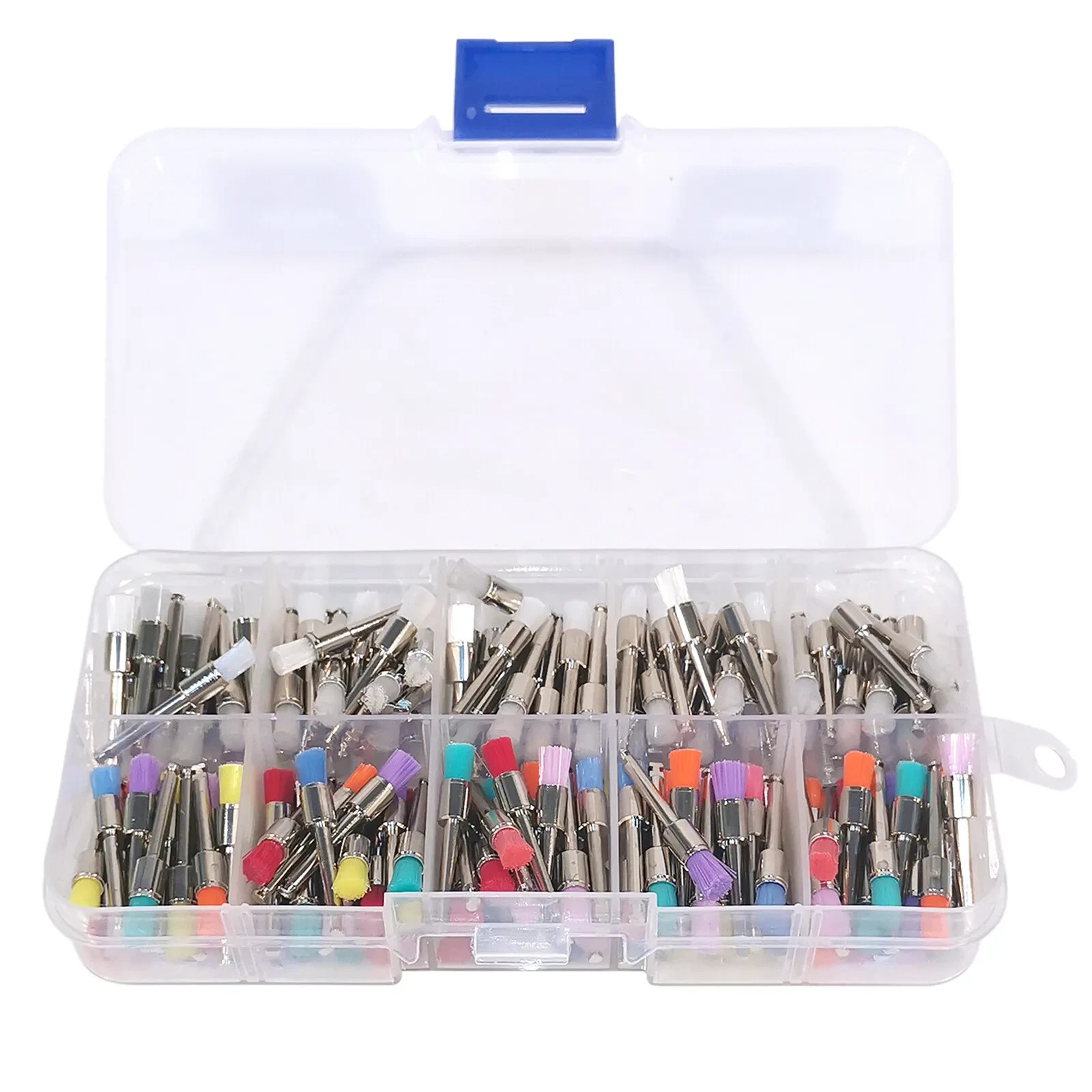 25 Type Dental Flat/Tapered RA Polishing Brush/Cup/Nylon/Bristle Prophy Polisher