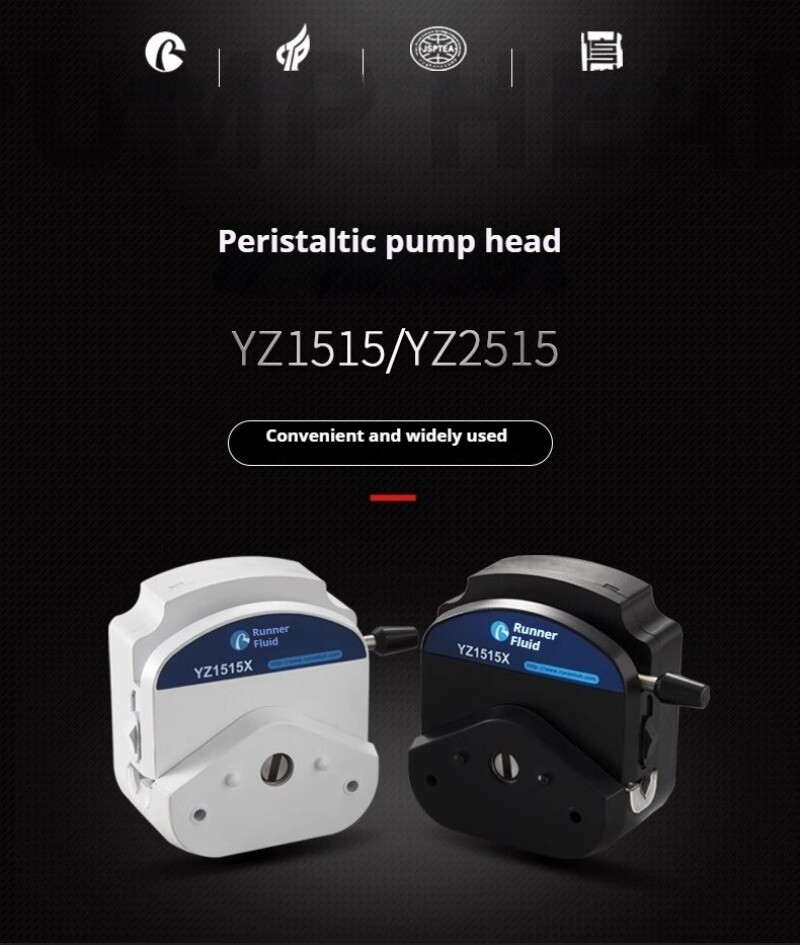 1515X Peristaltic Pump Head Circulation High Flow Corrosion Resistant Laboratory