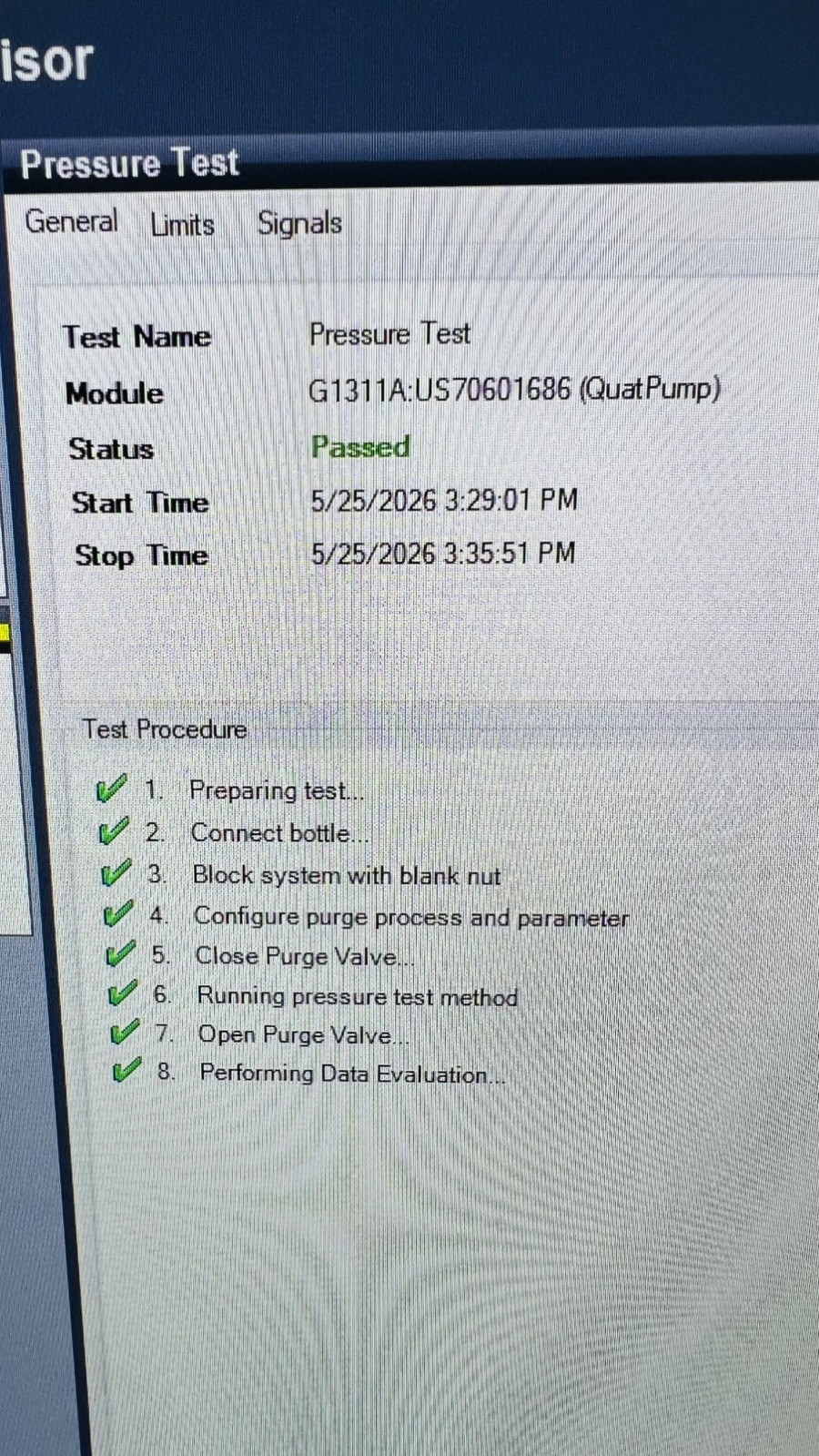 Agilent 1100 HPLC Tested System. PC w/ OpenLab, Lab advisor. Method
