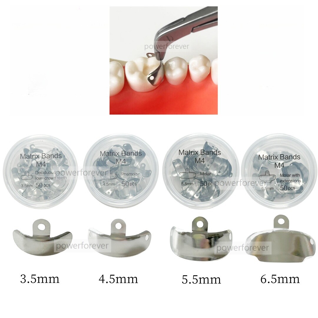 D2 Dental Sectional Contoured Matrix System Matrice Bands Clip Clamp Holder Ring