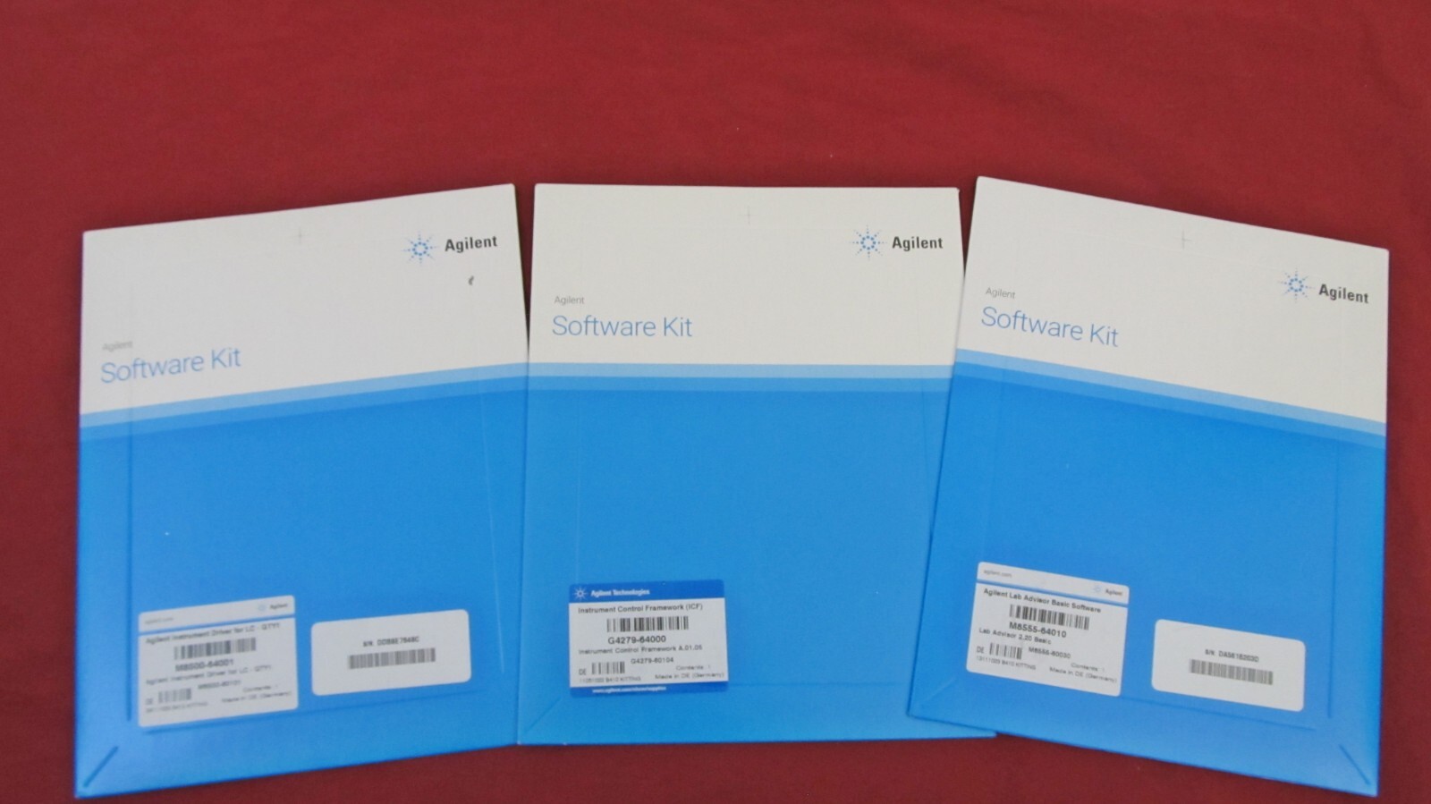 Agilent M8555-64010 Lab Advisor Basic B.02.20, M8500-64001, G4279-64000, SEALED