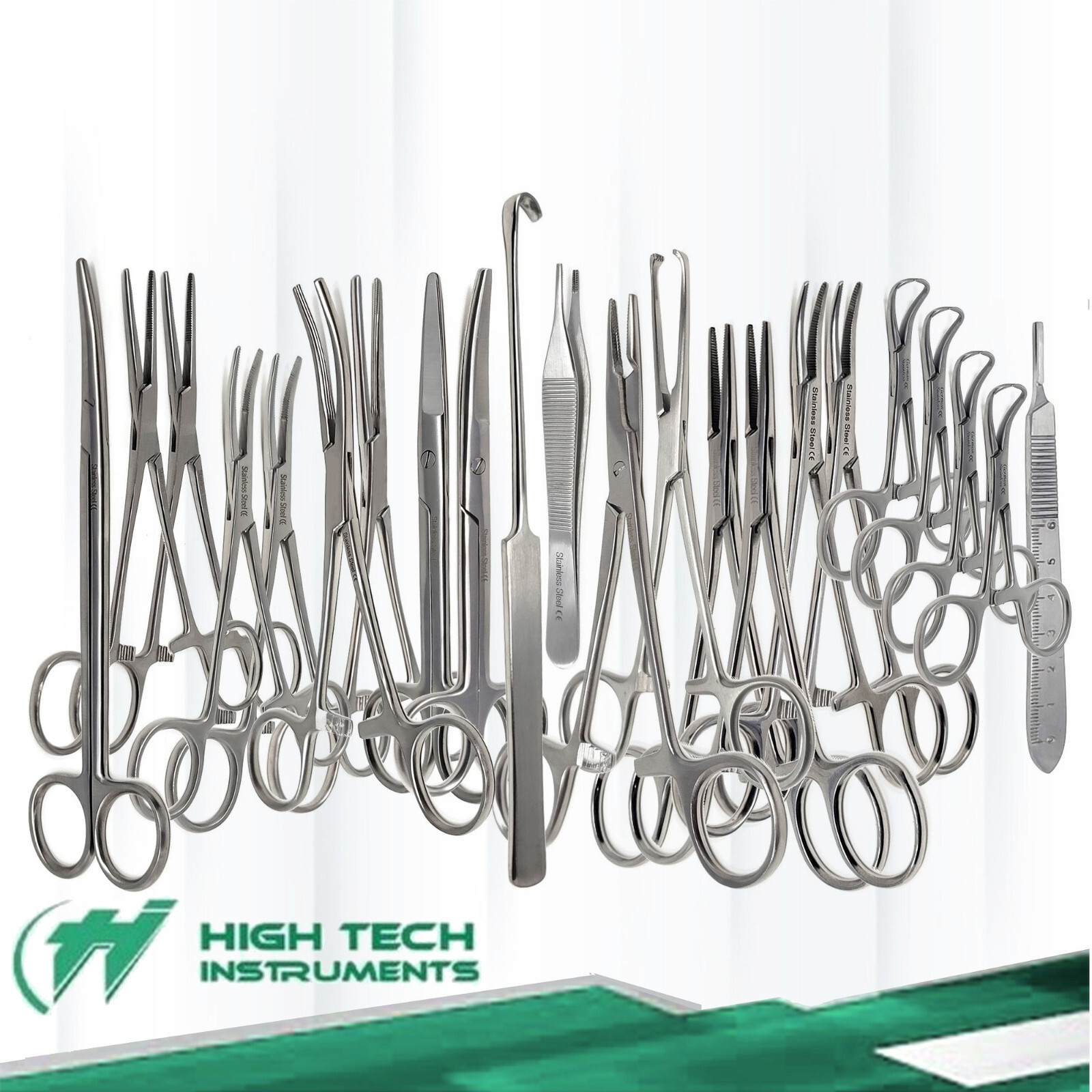 22 Pcs Spay Pack General Surgery Surgical Instruments Stainless Steel CE