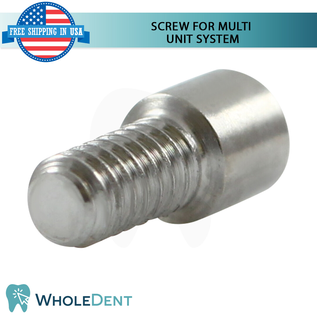 RP Conical Connection Angulated 17° Multi Unit 1.6mm Scan Body Titanium Base Set