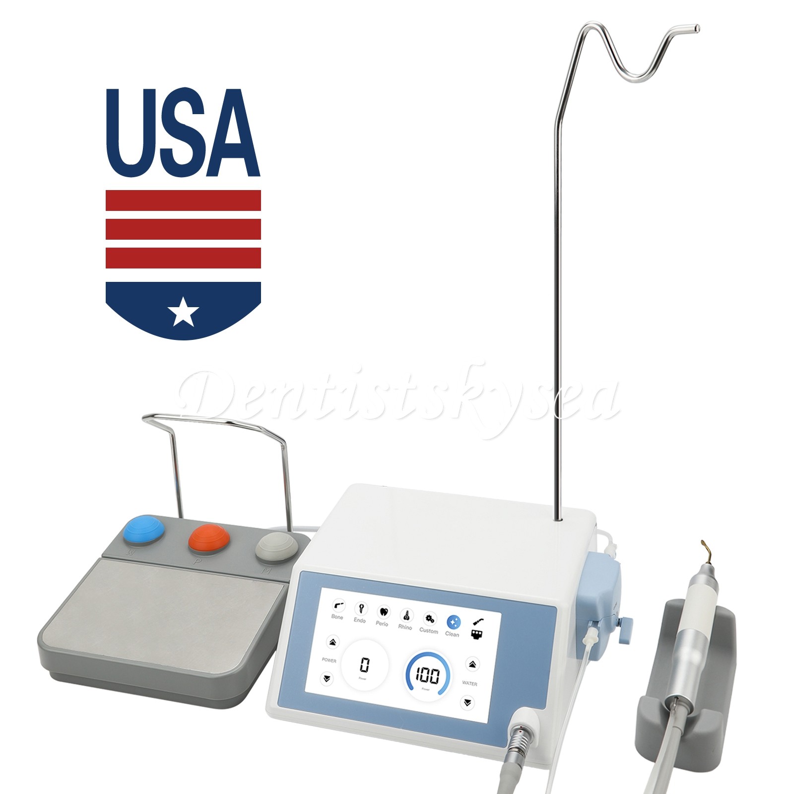 Surgery Bone Cutter Ultrasonic LED Piezo Bone Surgery Machine Dental Piezo