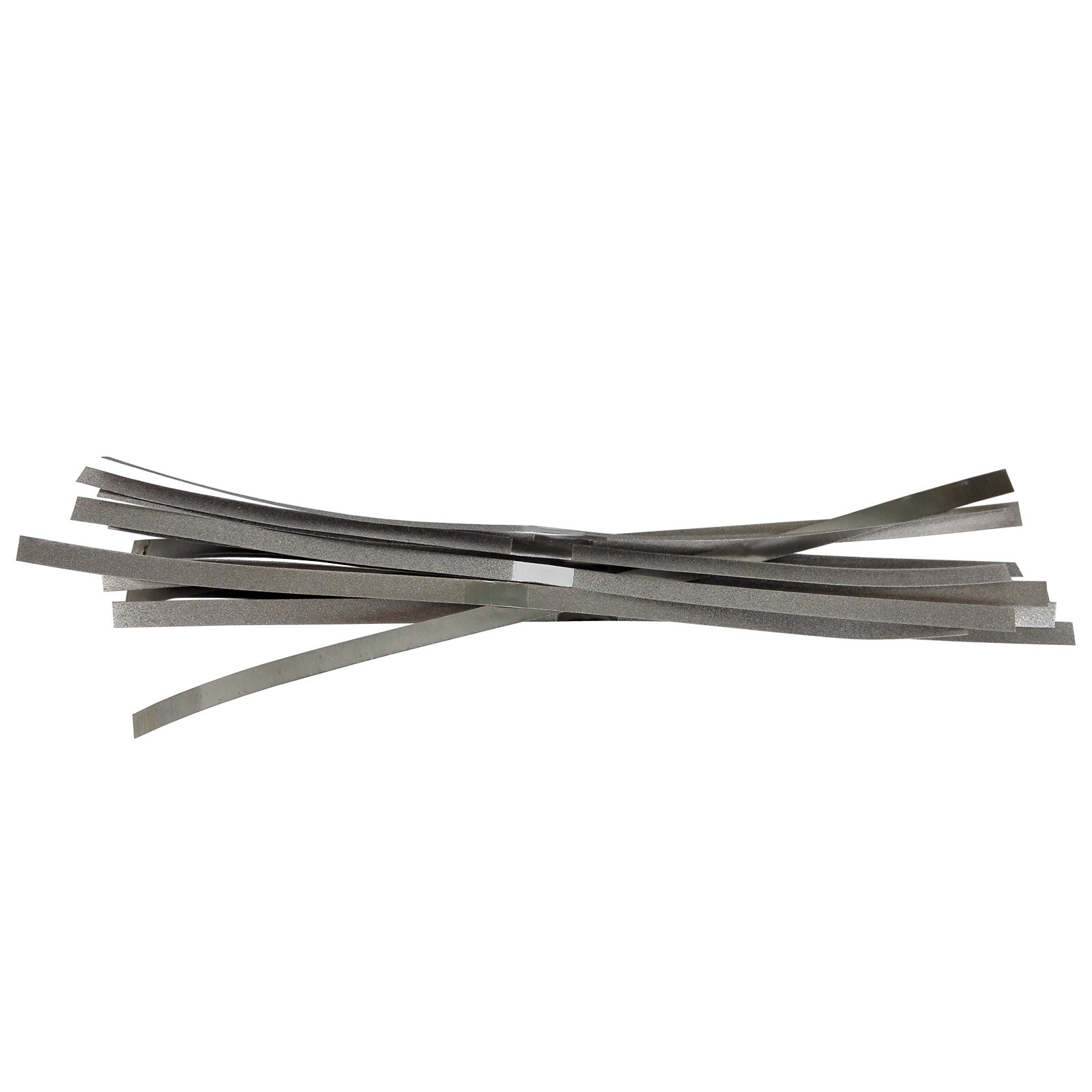 12Pcs Dental Microdont Stainless Steel Serrated Strips Coarse One-sided 4*150mm