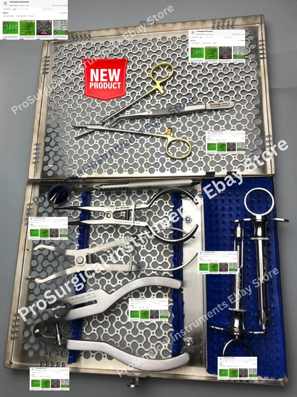 Hu Friedy Rubber Dam Forceps Kit