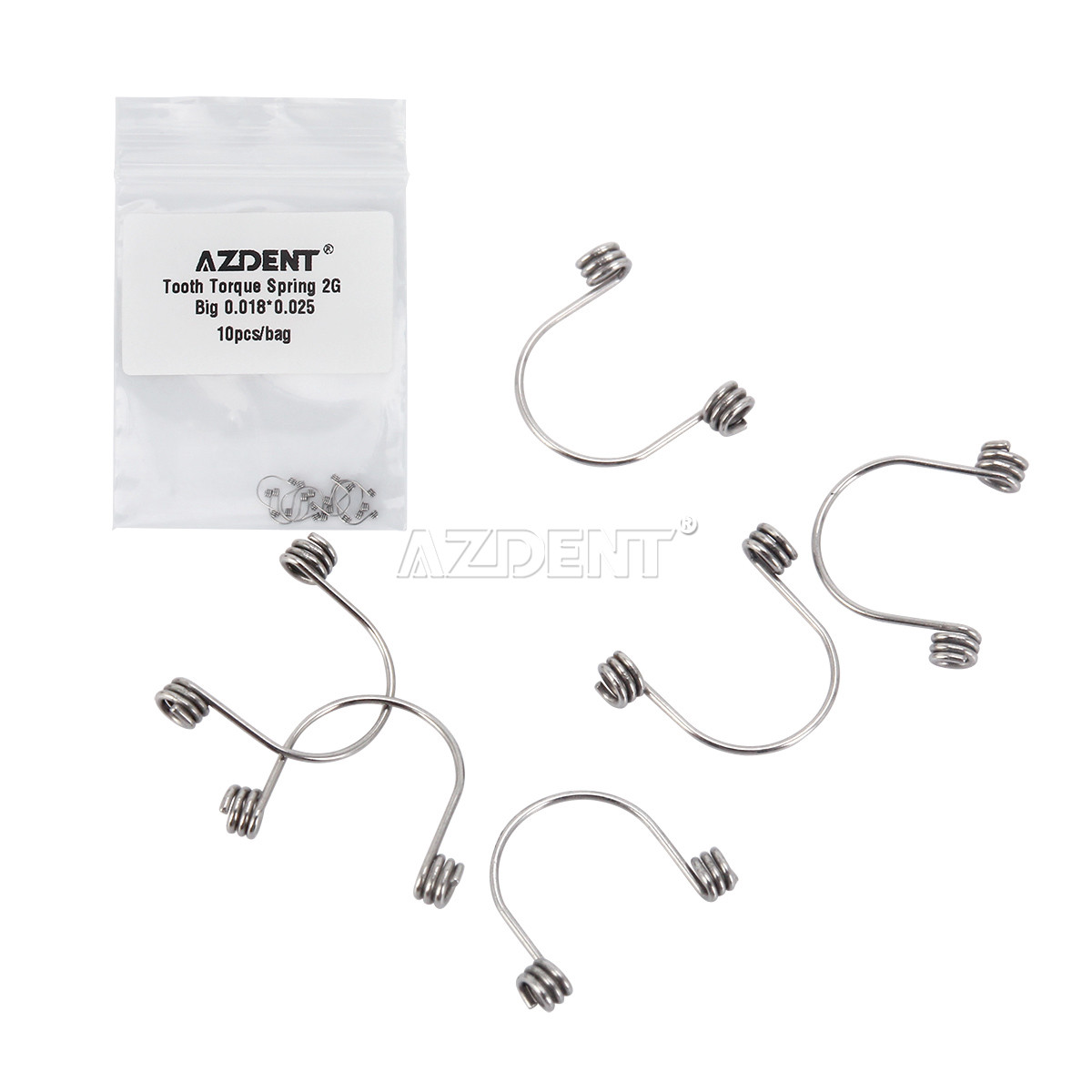 12 Size Dental Orthodontic Anterior Teeth Torque Rectangular Springs 10Pcs/Pack