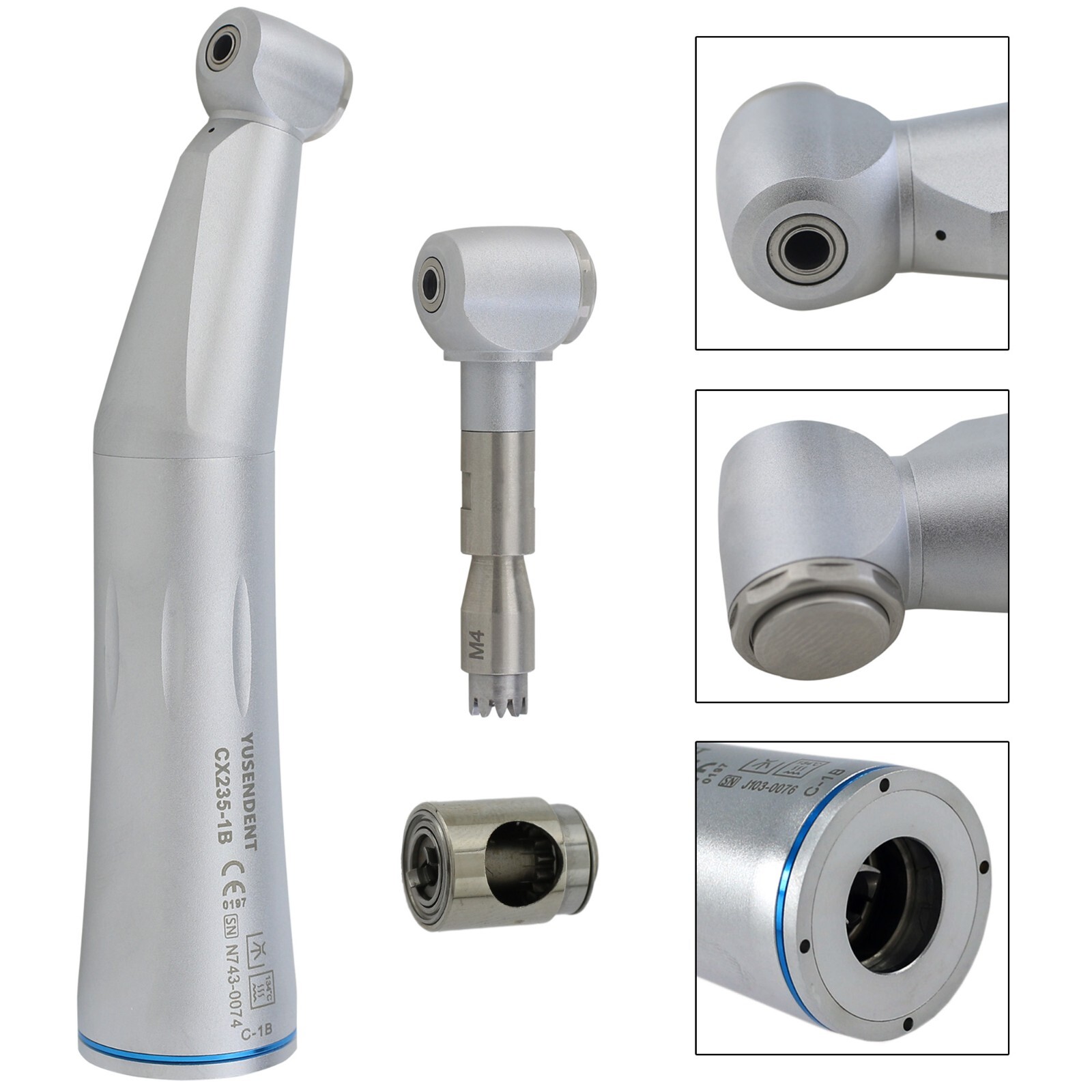 COXO Dental Contra Angle Low Speed Handpiece Inner Water NSK S MAX M25L CX235-1B
