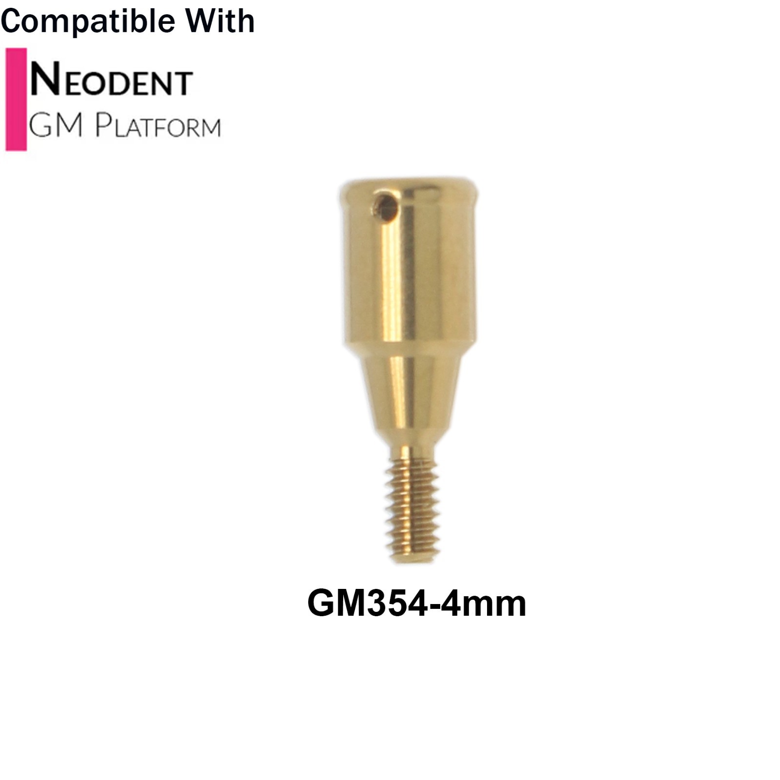 For NEODENT GRAND MORSE Locator Abutments 1-6mm GH & Overdenture Male Cap Kit
