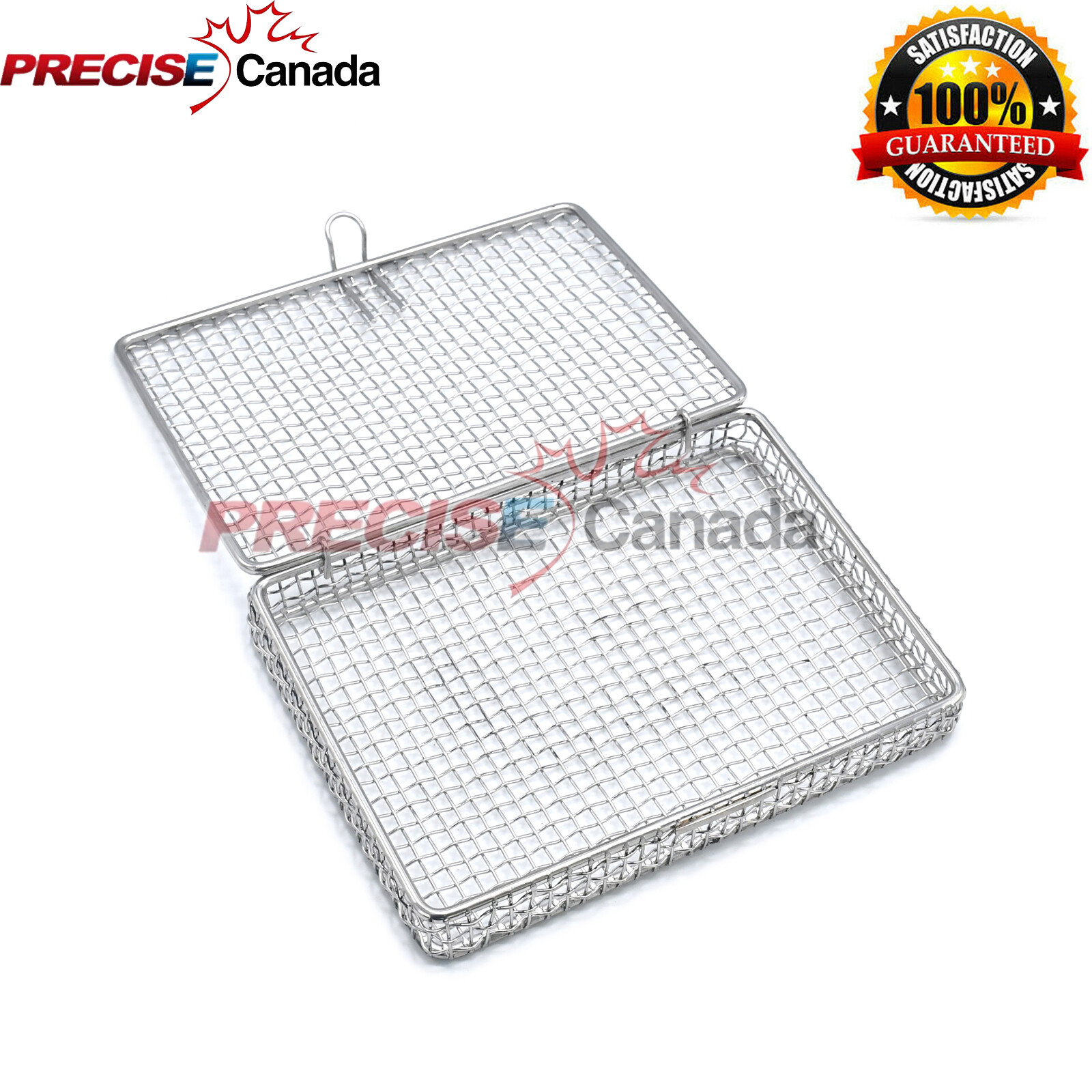 Dental Mash Tray Sterilization 7x5x0.75 Inch Autoclave Cassette Dentist DN-2232
