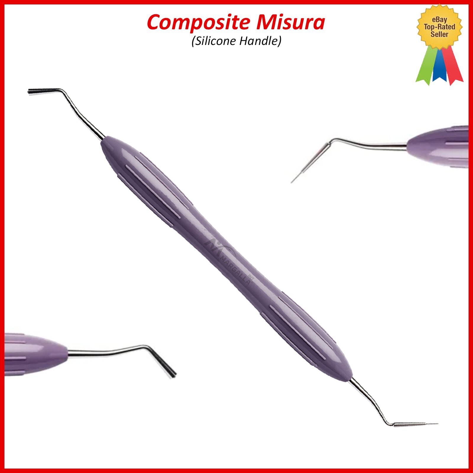 Set of 10 LM Arte Composite Filling & Restorative Instrument Silicone Handle