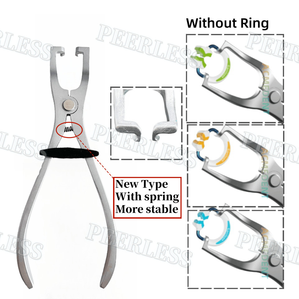 Dental Matrix Strong Plier Forceps Placement Clamp Separator Rings Fit Wagotrix