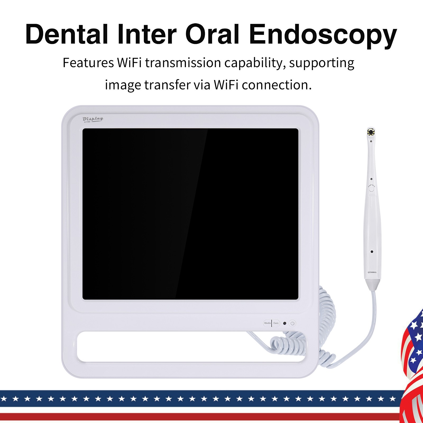 17″ High-Definition 1280*1024 Digital LCD Monitor Dental Intra Oral Camera