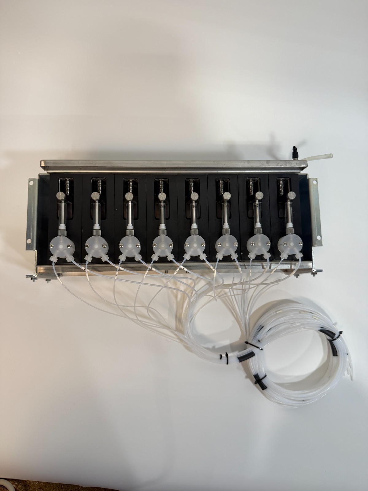 Beckman Coulter Biomek FXp 8-Channel Cavro Syringe Pump Fluidics Assy Manifold