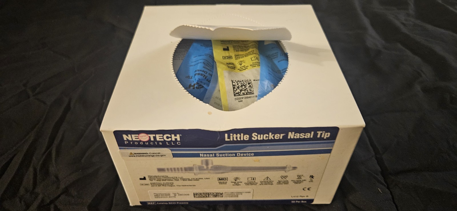 *50-Packs* NeoTech Little Sucker Ormm Nasal Suction Device Preemie N224