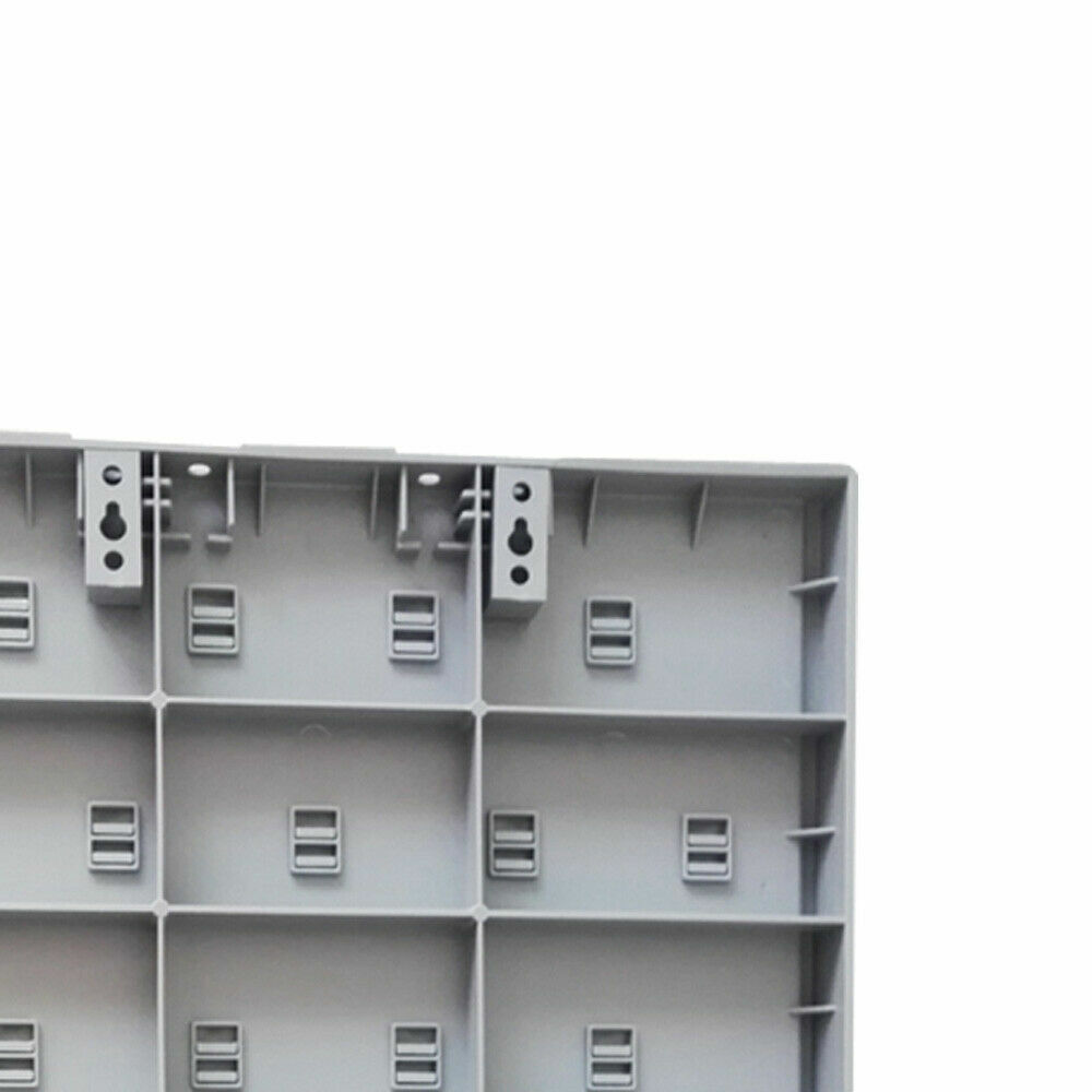 2*Laboratory Drying Rack PP Material Anti-corrosive 55*40*12cm 27 Pegs Durable