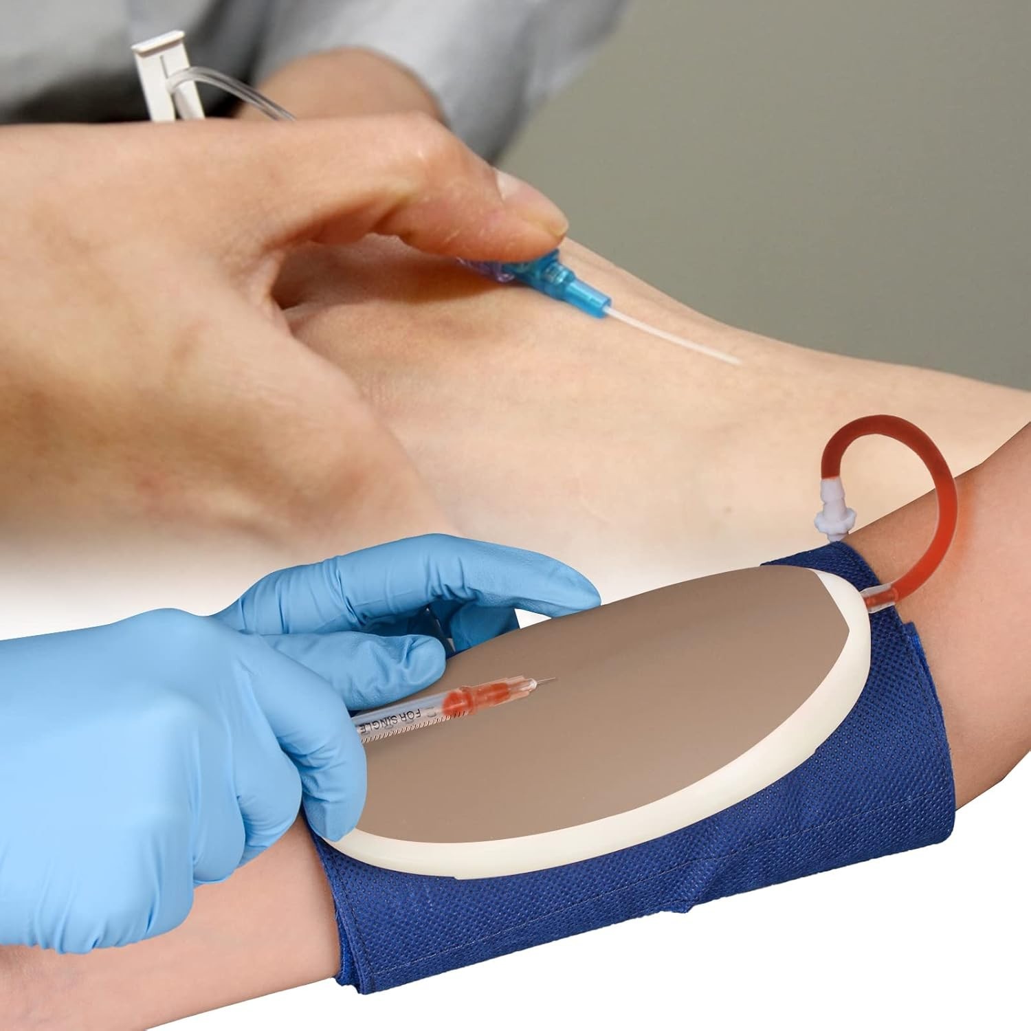 Reusable Venipuncture Practice Pad – Eco-Friendly & Wearable Injection Trainer