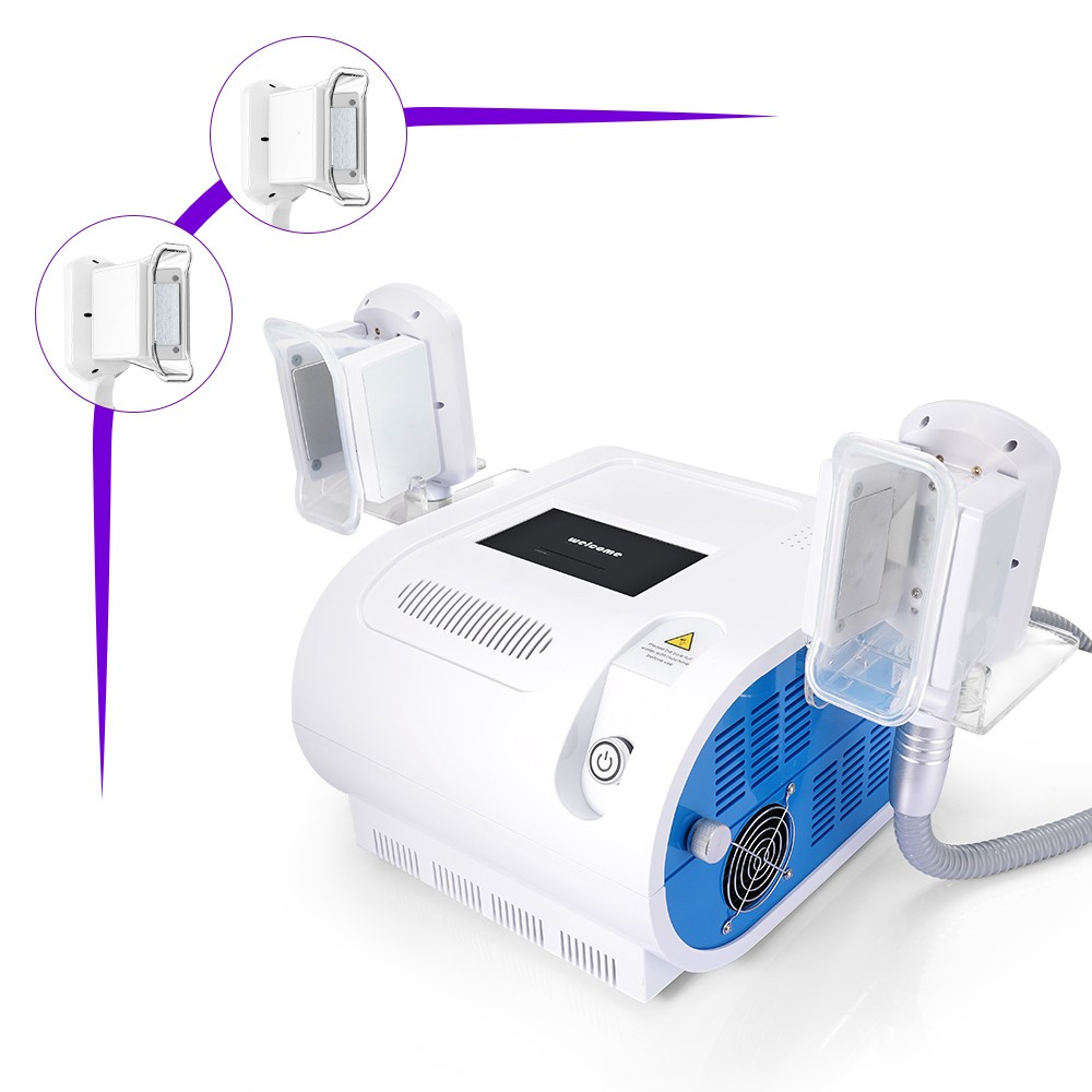 myChway 2 Handles Cold Freeze Beauty Machine for Body Massager Beauty Spa Salon