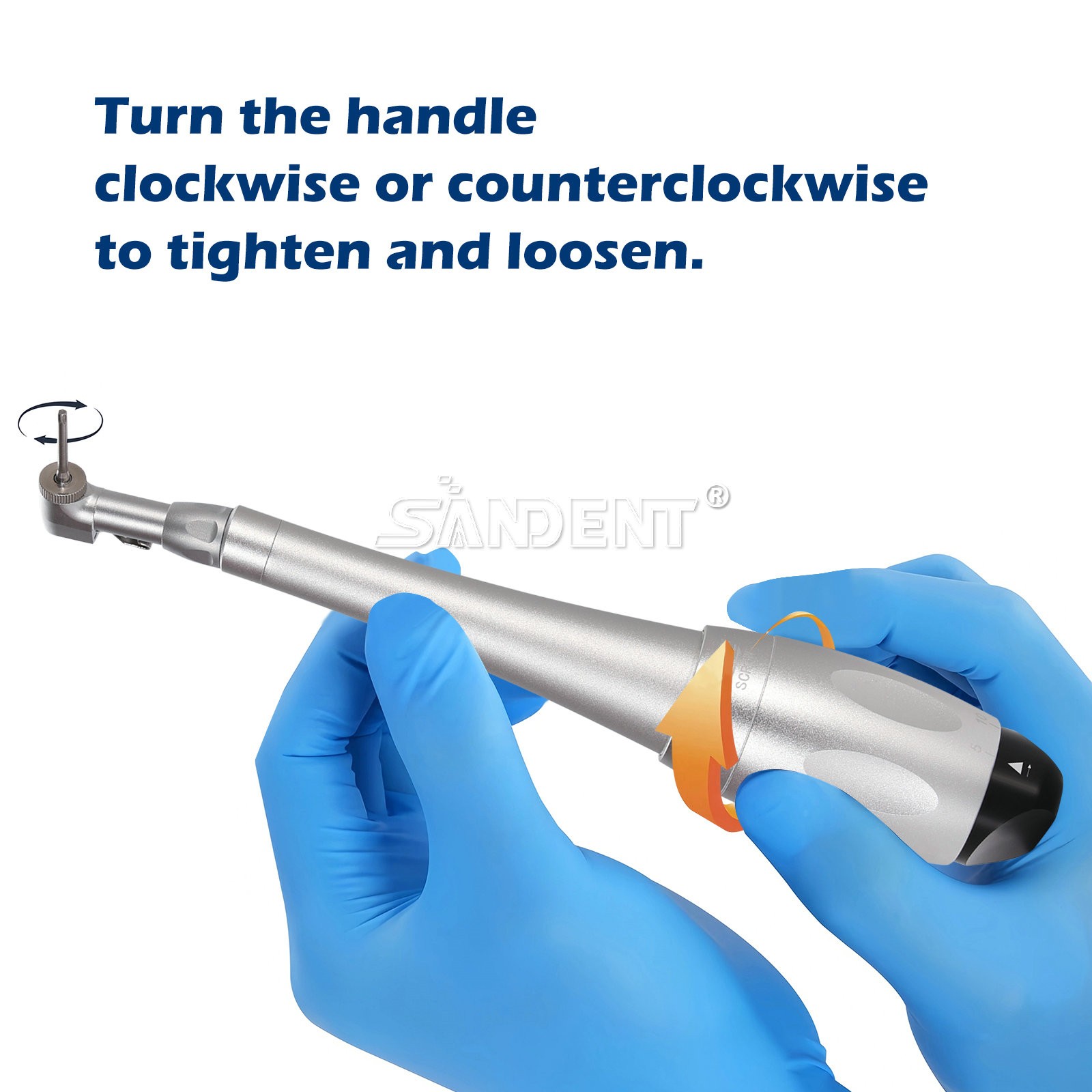 Dental Universal Implant Torque Wrench Handpiece Torque Wrench Driver 2 head+16