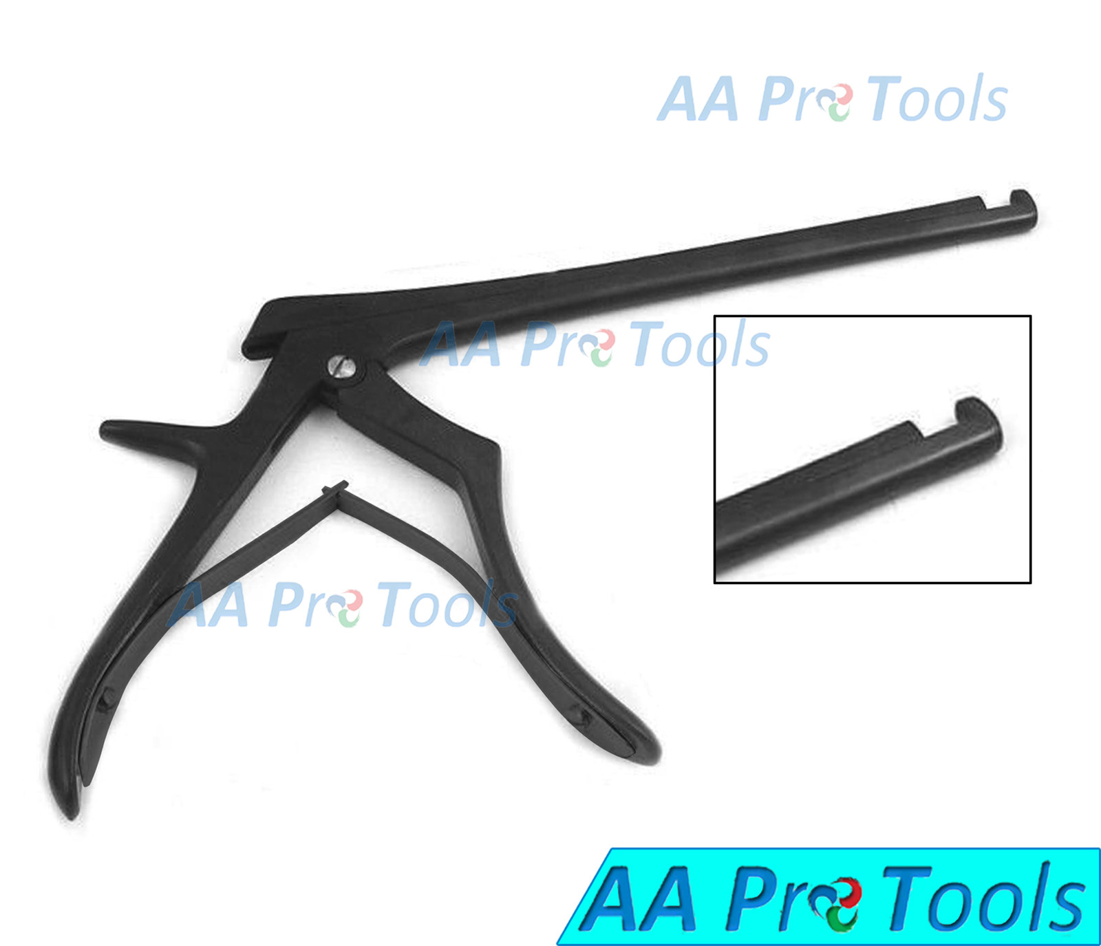 Kerrison Rongeurs 8″ 1mm Upward With Black Coating Orthopedic Instruments