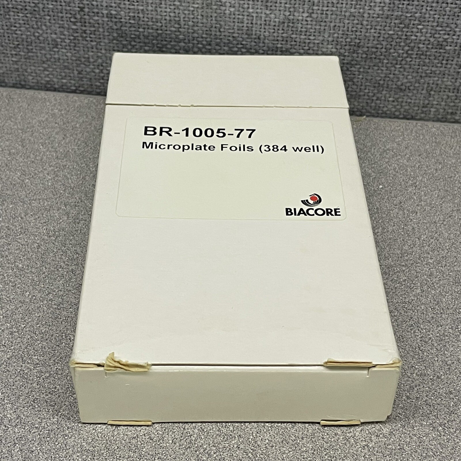 Microplate Foils – 384 well – BIACORE BR-1005-77 – Open Box – Qty. Unknown