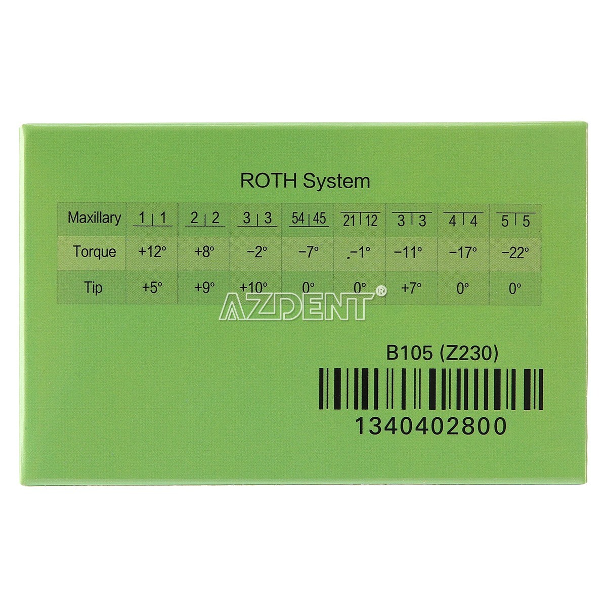 Dental Orthodontic Brackets Braces Self-Ligating Mini Roth.022 Hooks 345 USA