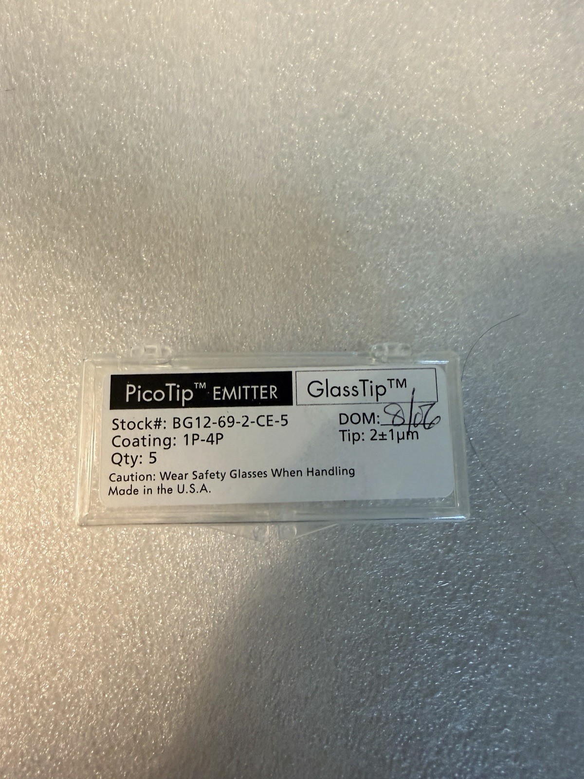 NEW Open Box Objective PicoTip Emitter GlassTip BG12-69-2-CE-5