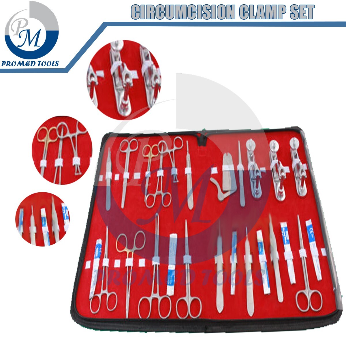 Circumcision Clamp Set Urology Surgical Instruments Kit