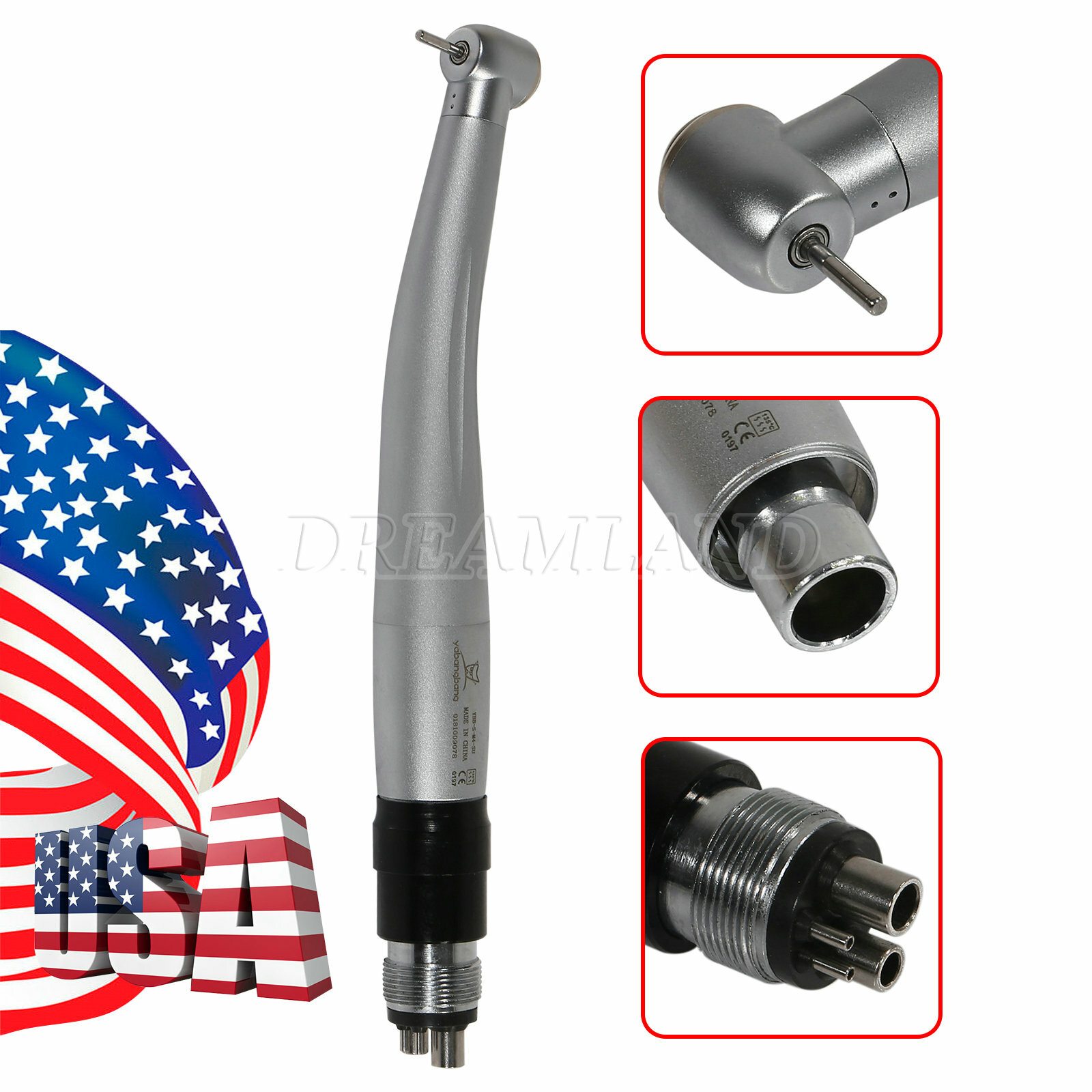 Dental High Speed Handpiece Standard Turbine & 4H Coupling YBNK4 ZXP