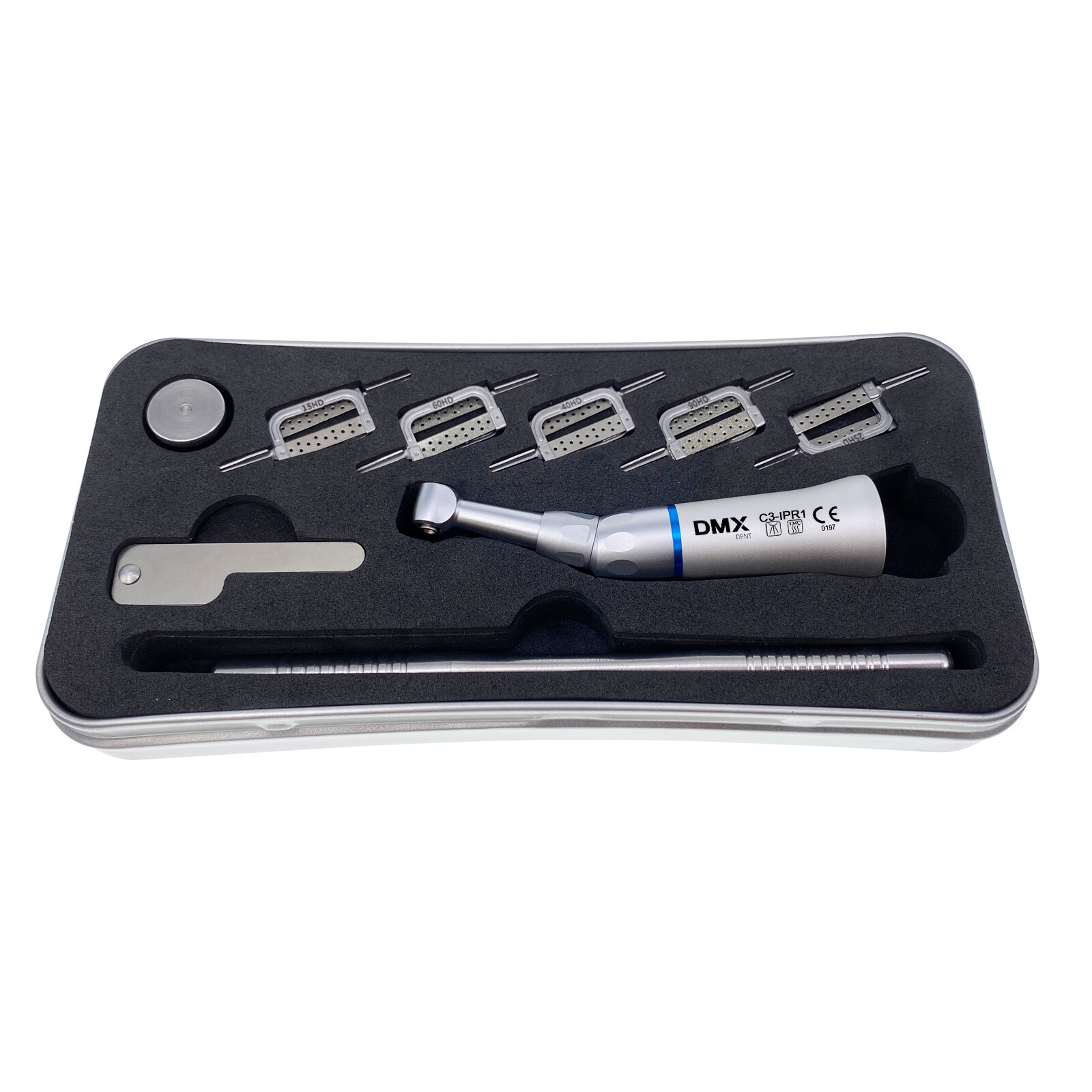 Dental Handpiece 1:1/4:1 Contra Angle Reduction/Interproximal Strips IPR system