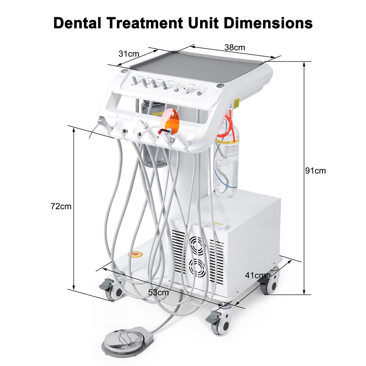 Woodpecker Dental Obturation System Gutta Percha Endo Heated Pen Downpack Fi-P