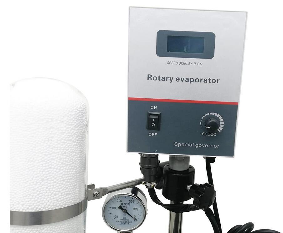 5L Rotary Evaporator Lab Evaporator with Manual Lifting Rotavapor 110V LCD Scree