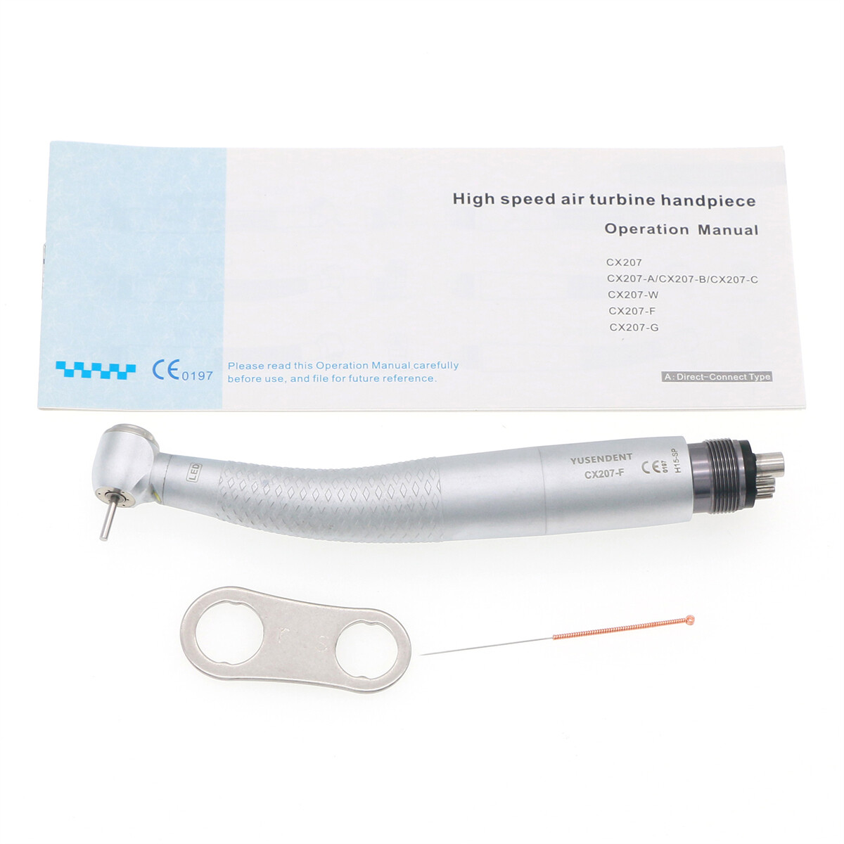 COXO Dental Handpiece High Speed Turbine E Generator Self Power CX207-F-SP B2/M4