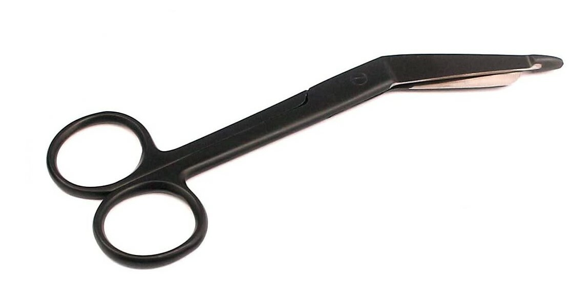 Lister Bandage Scissors Full Black 5.5″ Diagnostic ENT Instruments
