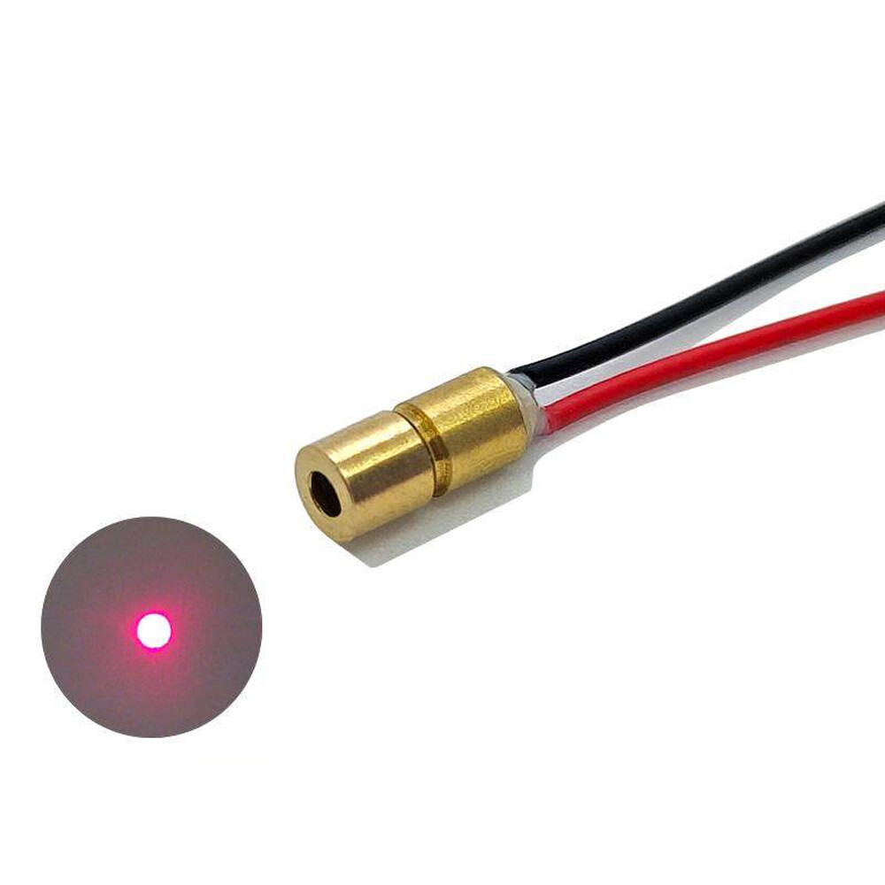 Φ3.6X9mm 650nm 0.3mW 0.5mW 1mW-10mW Red Light Dot Laser Module Positioning Light