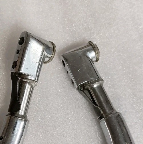 (2) MIDWEST Dental Manufacturing CARBO DENT HANDPIECE HEAD(s) Made in USA