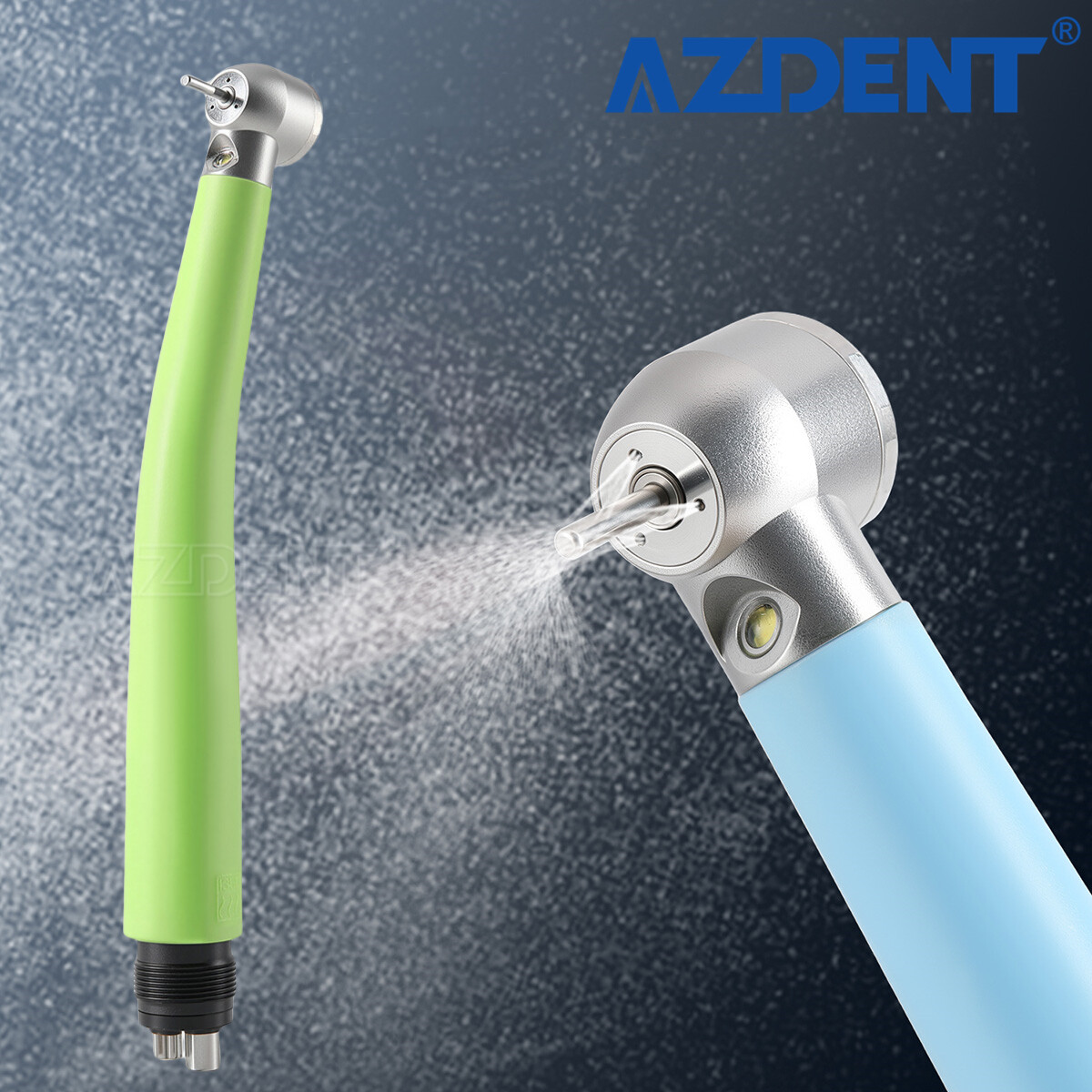 NSK Type Dental E-generator Led High Speed Handpiece Turbine 4 Hole Push Button